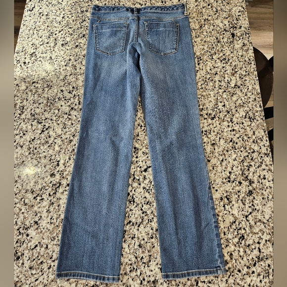 Massimo mid-rise Straight blue jeans - Picture 4 of 9